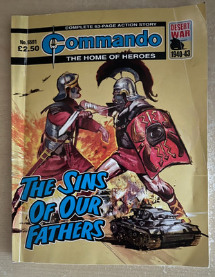 COMMANDO COMICS #5591 Nov 2022 - The Sins of our Fathers