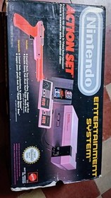 Nintendo NES Entertainement Sistem Action Set Console
