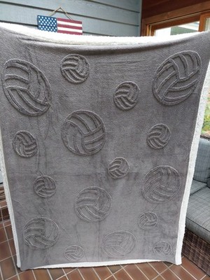 Volleyball Blanket, Throw Blanket, 3-Dimensional Design, volleyball Gifts
