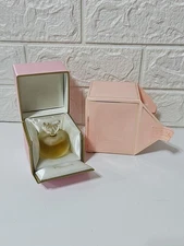 Vintage NINA RICCI "FILLE D'EVE" PERFUME With Lalique Crystal Apple Bottle NOS