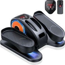Under Desk Elliptical Machine, Electric Elliptical Leg Exerciser for Seniors Ful