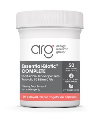 Essential-Biotic Complete 50 Billion CFU's 60 Delayed-Release Vegetarian Capsule