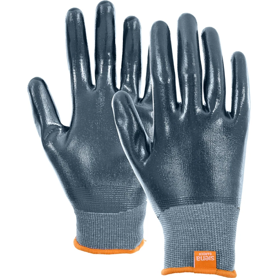 bewässerungs- Teichhandschuh Gartenhandschuhe Arbeitshandschuhe Größe 9/L Nitril - Bild 1 von 1
