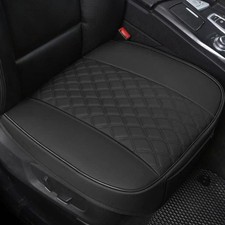 Pu Car Seat Cover Front Protector Waterproof Anti-slip Embroidered Universal Fit
