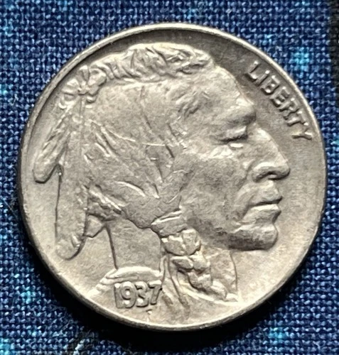 1937-P Buffalo Indian Head Full Horn And Tail Nice Coin Z9