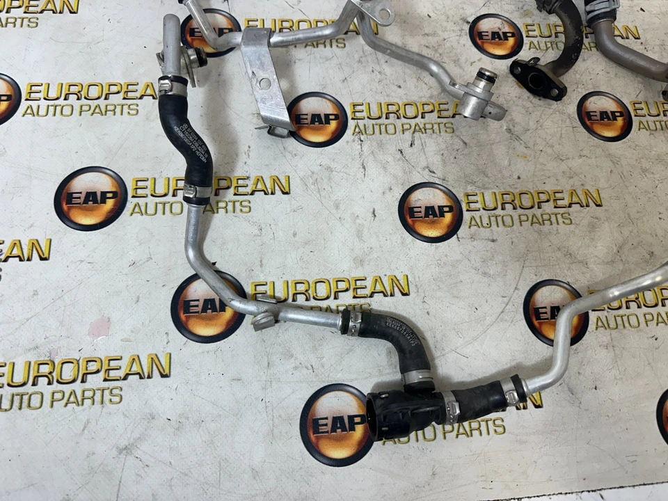 2016-2021 MERCEDES C43 AMG W205 3.0L TURBOCHARGER COOLANT/OIL HOSE LINE SET OEM - Image 4 of 4