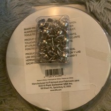 75pc Dritz Home 7/16" Decorative Nailhead Trim NICKEL Item 44286