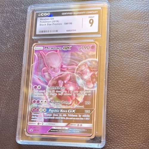 Mewtwo-GX graded CGC 9 for sale on eBay