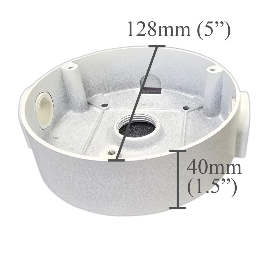 Junction box for Bullet Dome Turret CCTV Camera DS-2CD211, DS-2CD212 - Image 2 of 4