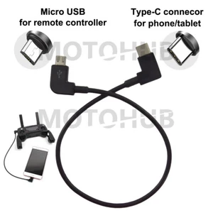 OTG Cable for DJI Phantom 3 4 Inspire 1 2 Drone Remote Controller RC USB Type-C