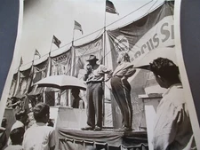 1940s 1950s Carnival, Traveling Circus, Sideshow Fair Photograph