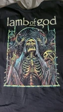 Lamb of God Band Rock Black Cotton Size S-4XL T-Shirt Gift Unique TT428