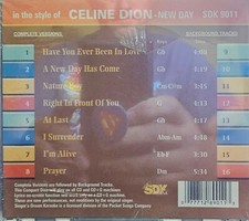9011 CELINE DION SINGER'S DREAM KARAOKE CDG