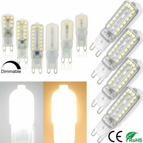 G9 LED Birne 5W = 50W Halogen – Kaltweiß 6000K, 500 Lumen, Nicht Dimmbar | Energiesparlampe Für Kronleuchter, Wand- & Deckenlampen | 30.000 Stunden Lebensdauer