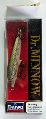 Diawa Dr Minnow Floating Minnow Lure 3/32 oz 2'' In Length New Discontinued 