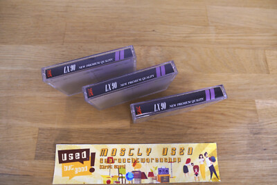 SKC LX90 - 90 Min. Musik Leerkassette / blank music cassette - 3-PACK | TYPE 1