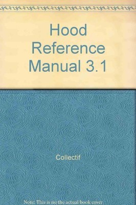 Hood reference manual 3.1, Collectif | eBay