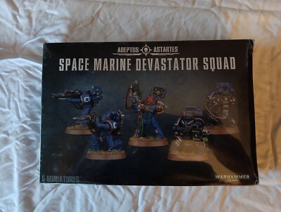 Space Marine Devastator Squad Warhammer 40K New Sealed Box 48-15