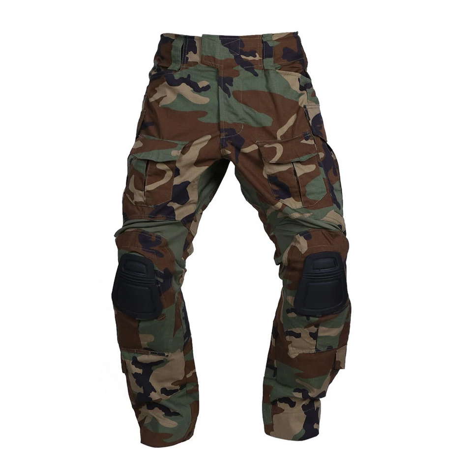 Emersongear Tactical G3 Pants Combat Mens Gen3 Duty Cargo Trousers Polyester WL