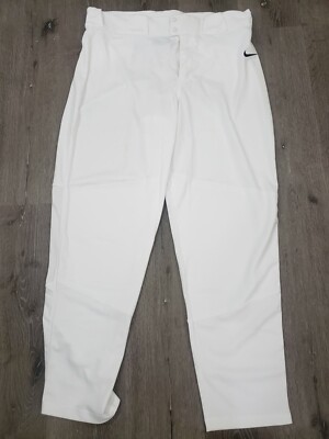 New Nike Baseball Pants White Size Mens 2XL $40 value