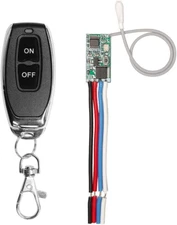 QIACHIP 433Mhz Universal Wireless RF Remote Control Switch DC 6V 12V 24V 1CH Cha