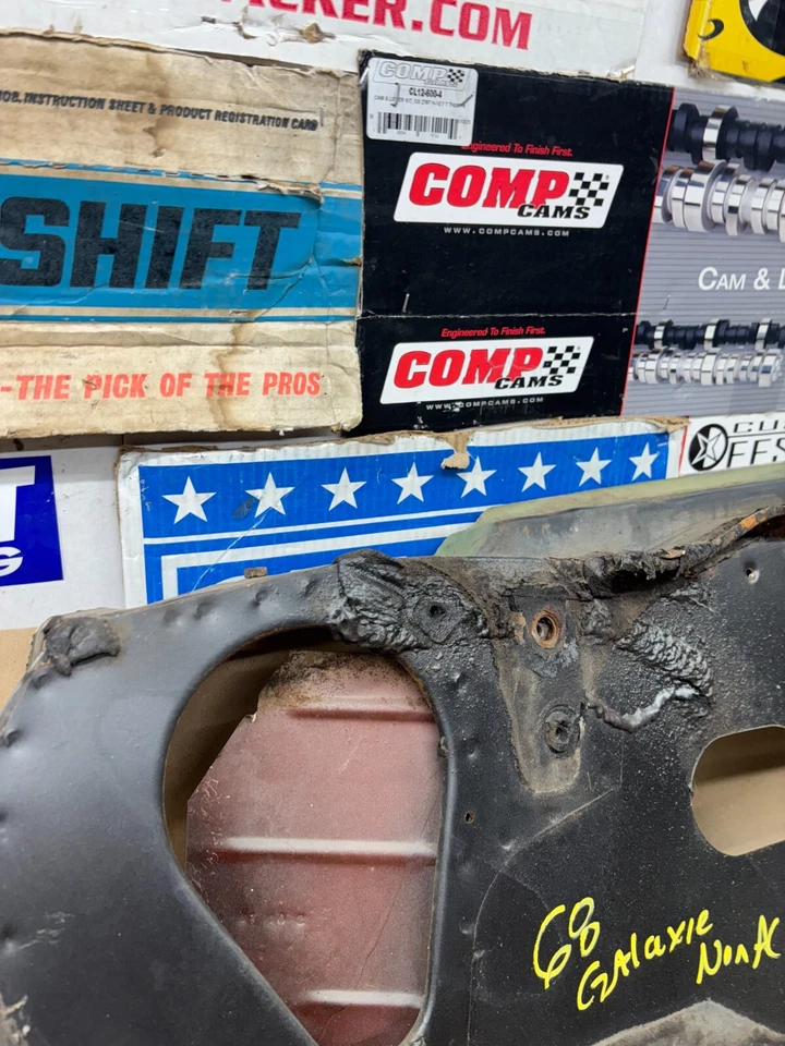 1965-1968 FORD GALAXIE LTD COUNTRY SQUIRE FIREWALL HEATER BOX PATCH PANEL REPAIR - Image 4 of 4