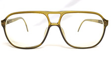 Vtg rare versized terri Brogan Eyeglasses frame glasses Yugoslavia Square
