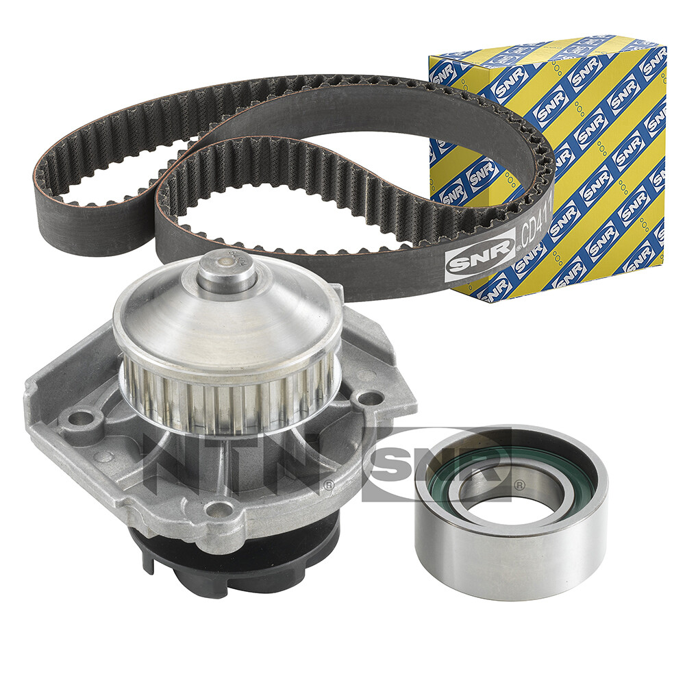 SNR KDP458.360 Kit de distribution haute résistance avec pompe à eau anti-fuite