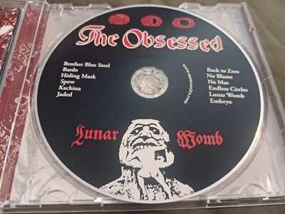 Lunar Womb by The Obsessed (CD) **AUTOGRAPHED by Scott 