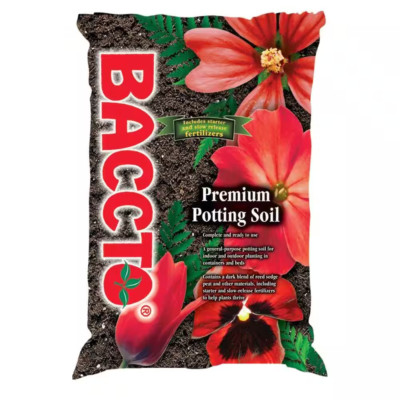Premium Potting Soil with Perlite 50 lbs - for All Plants and Gardening Needs