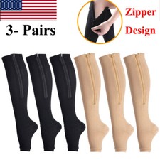 3Pare Medias Calcetines De Compresion Para Hombres Y Mujeres 20-30 Mmhg US STOCK