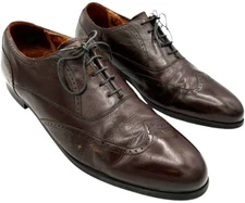 Hanover Cordovan Leather Wingtips 7.5 D