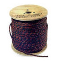 3/8" x 600' California Poly Truck Rope Black Orange 