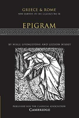 Epigram Livingstone Nisbet Paperback Cambridge University Press 9780521145701