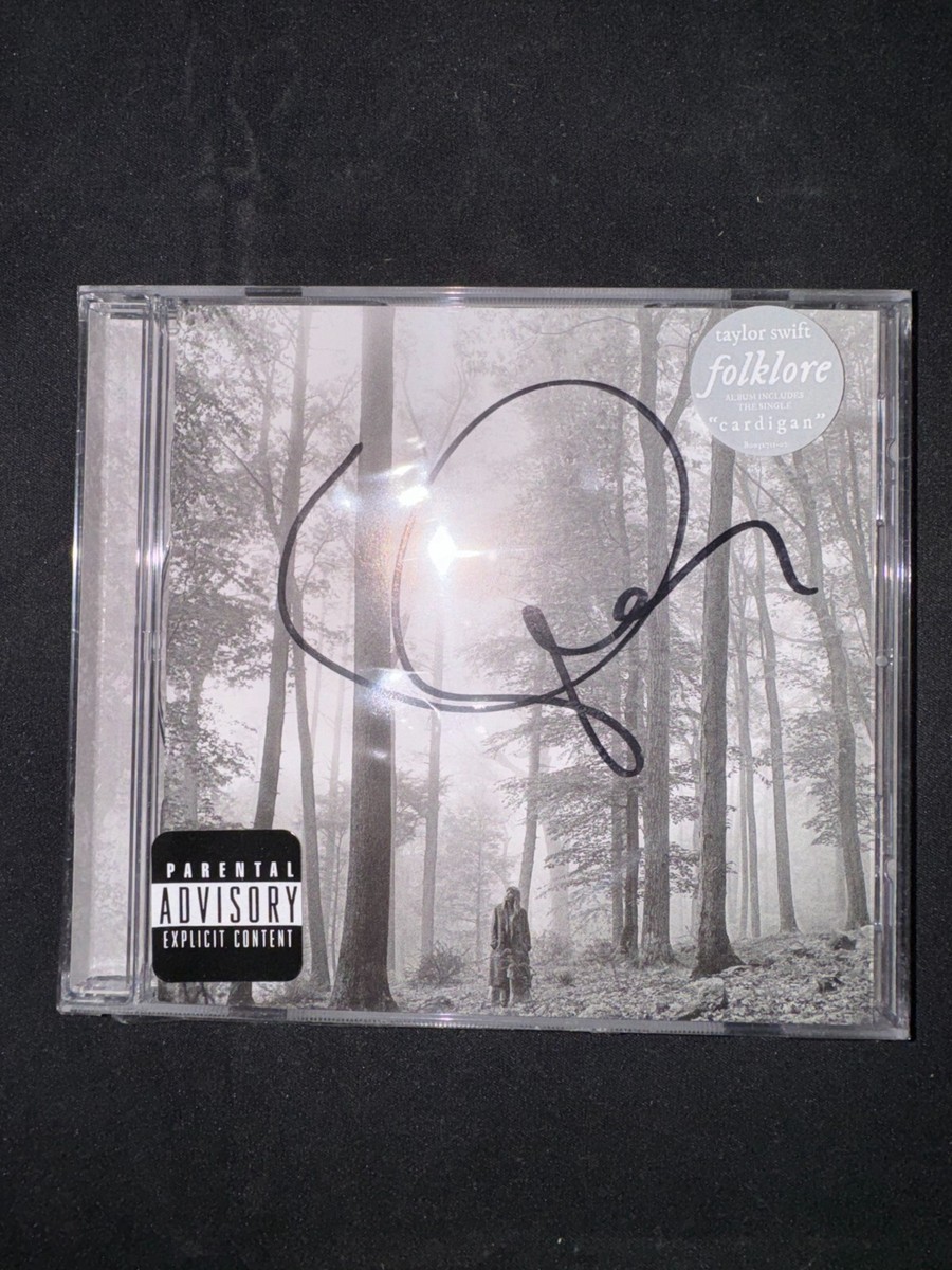 Brand New & Sealed - Signed Folklore CD Taylor Swift | eBay