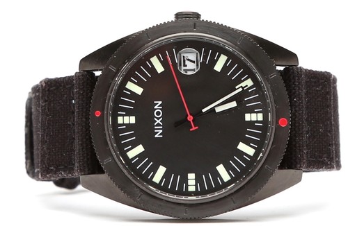 Nixon Mens The Rover Stainless Steel Black Watch F1106
