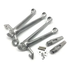 Brand new Silver Rear Foot Pegs Bracket For Suzuki GSXR1000 2005-2006 K5