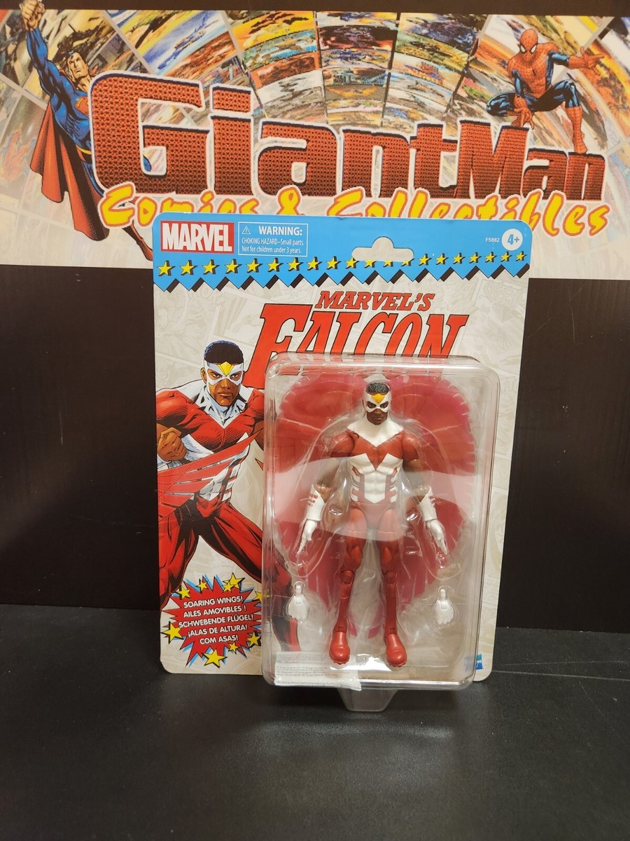 FREE SHIPPING! Marvel Legends Retro Falcon 6-Inch Action Figure BY