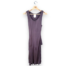 Ladies Bellfield Grey Sleeveless Stretch Midi Dress Size 10