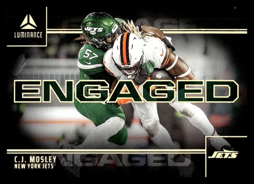 2024 Panini Luminance C.J. Mosley #ENG-CMY