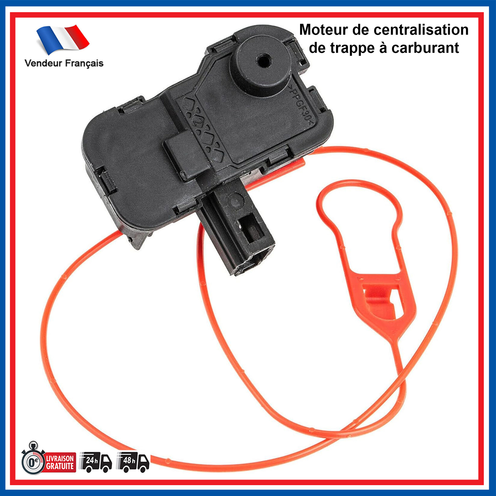 Moteur de centralisation de trappe à carburant pour Fabia 3 et Octavia III