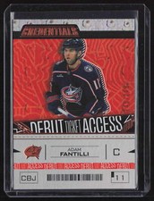 Adam Fantilli 2023-24 UD Credentials Debut Ticket Access Orange /249 #200