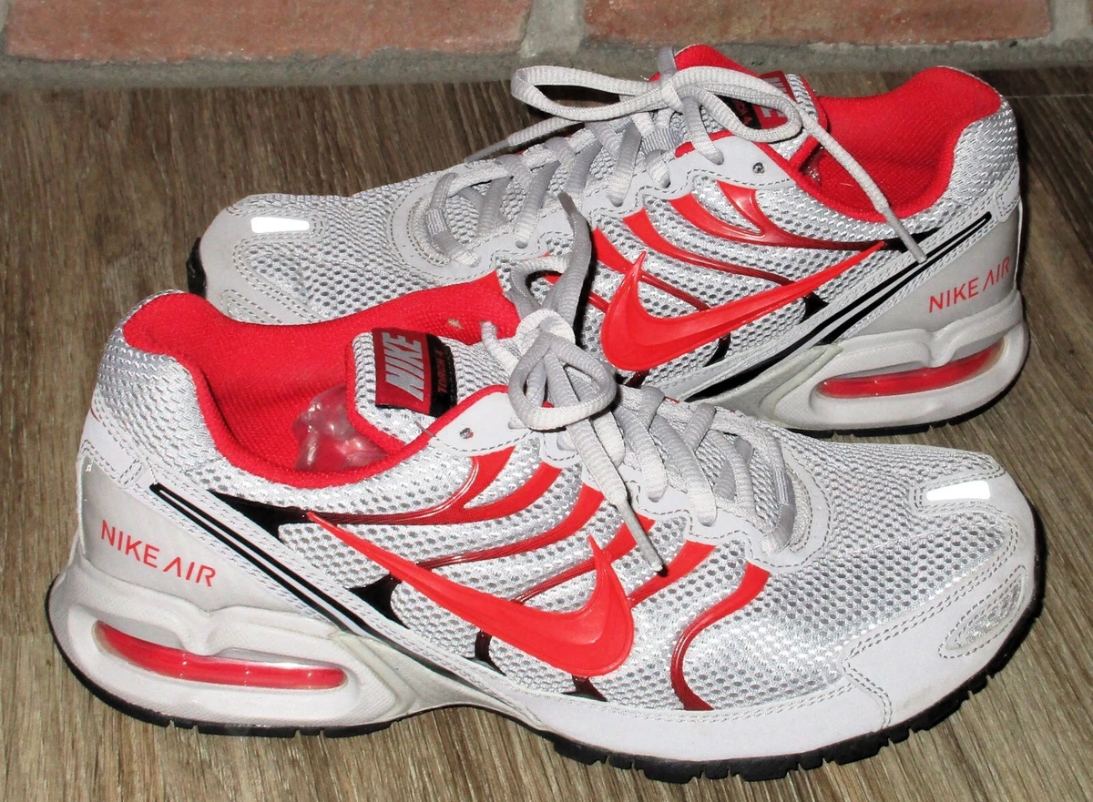 Nike Air Max Torch 4 Running Shoes Grey University Red C12202 001