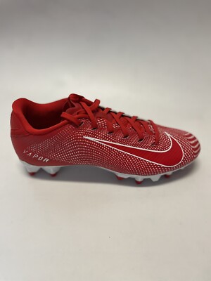 Nike Vapor Edge Team Football Cleats Size 13 Red White CZ2606-600 Speed Nike Vapor Edge Team Football Cleats University Red CZ2606  main image 3