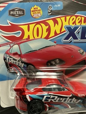 Toyota Supra Greddy Red Hot Wheels XL 1:43 Scale Metal Diecast 2026