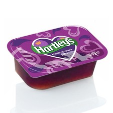 Hartley's Blackcurrant Jam Portions 20x20g