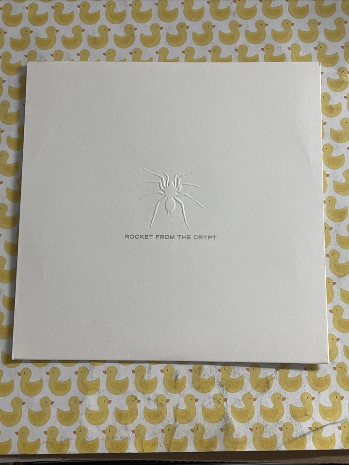 ROCKET FROM THE CRYPT GET UP KIDS split 7" white vinyl hot snakes new amsterdams - Image 2 of 4