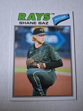 2026 Topps Heritage Shane Baz SP Short Print pwe