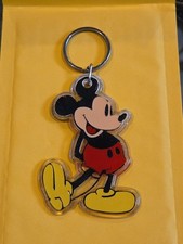 Vintage Mickey Mouse Keychain Disney 4 Inches Monogram Products, Made In USA