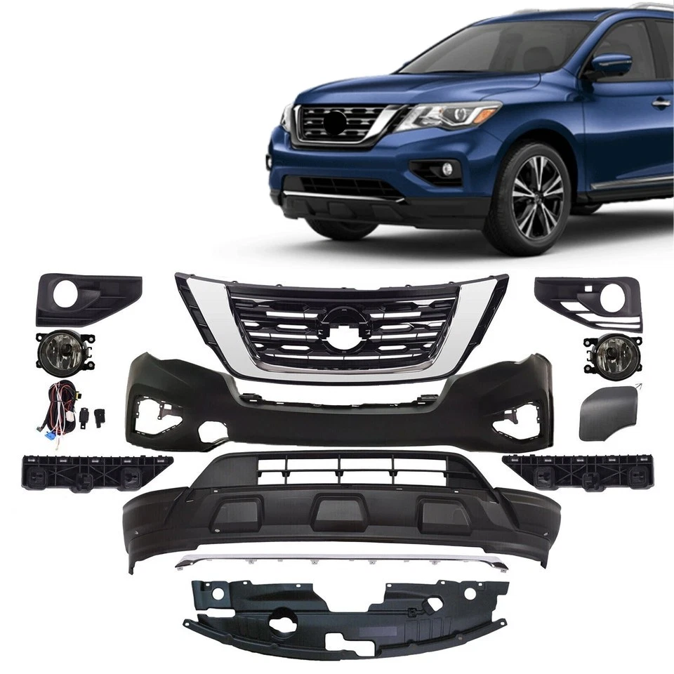 Fits For 2013-2020 Nissan Pathfinder Front Bumper ReinForcement Impact Bar